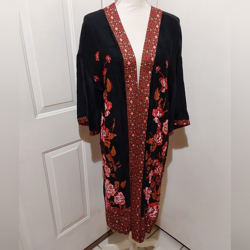 🌺 NEW DR2 Rayon Open Front Kimono/Coverup